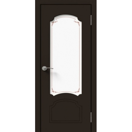 Дверное полотно Эмаль ПО-3 Графит 60 см/ снята с производства -1шт.